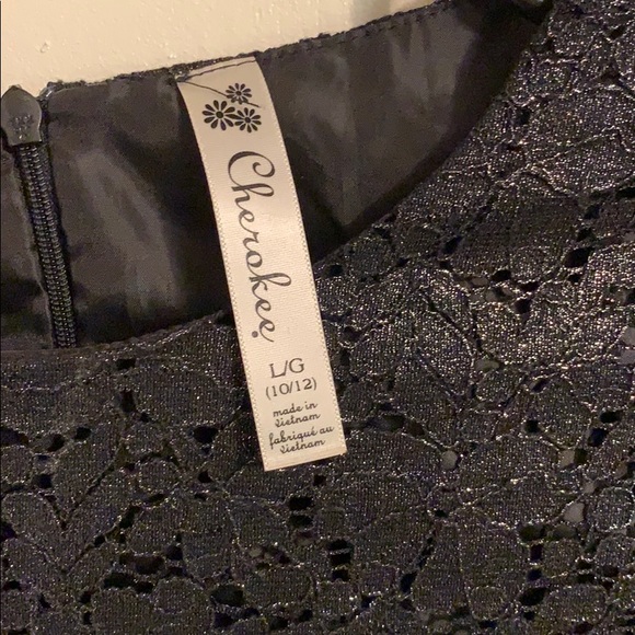 Sparkly black formal girl’s top - Picture 4 of 4